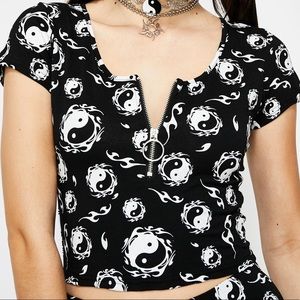 YingYang Tribal (Crop Top)